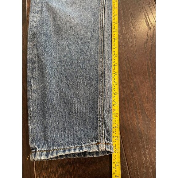 Zara Blue Straight Leg Jeans - Picture 7 of 8